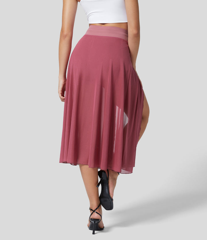 Lior | High-waisted 2-in-1 skirt