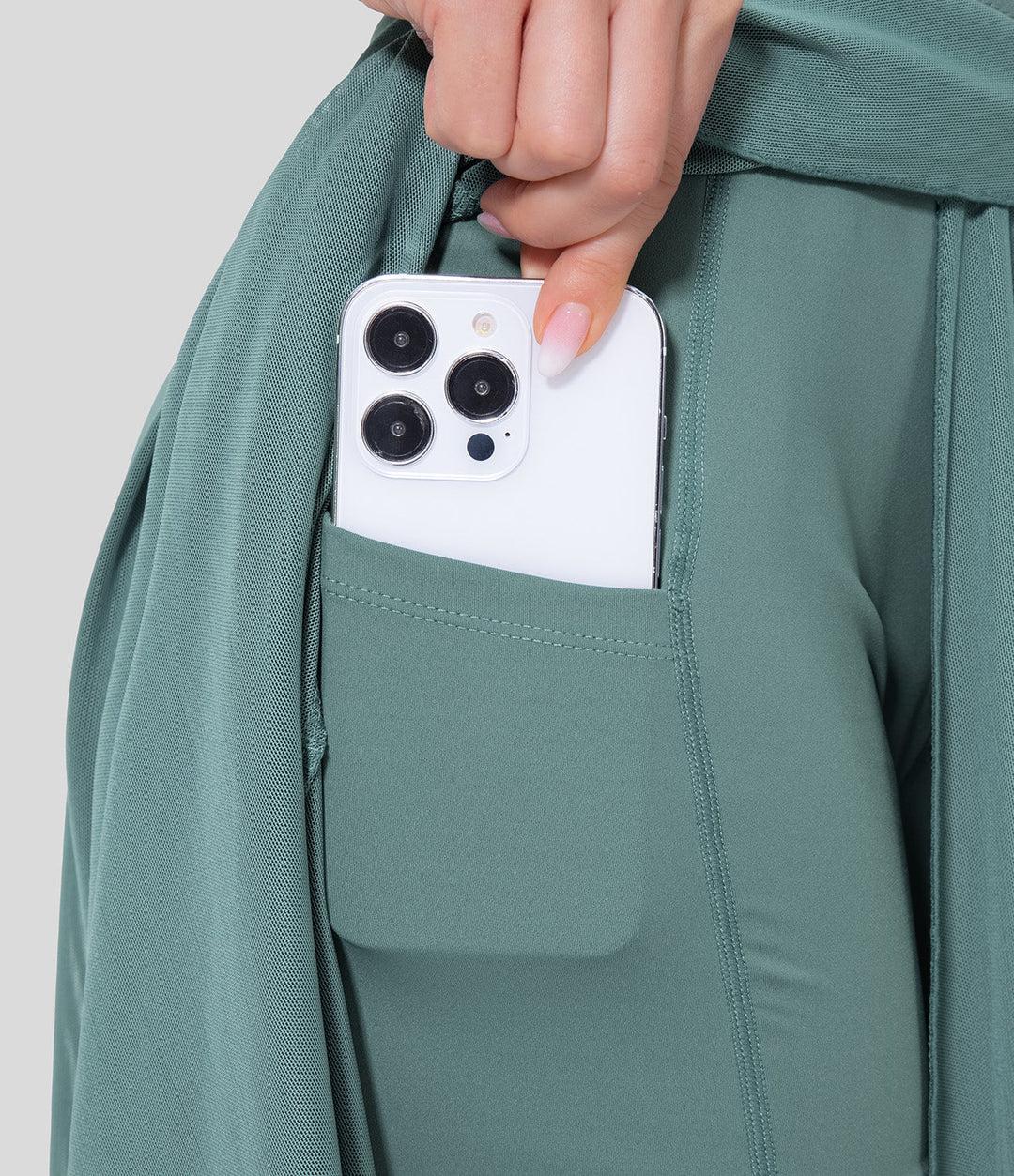 Livan | Hoog getailleerde 2-in-1 Rok