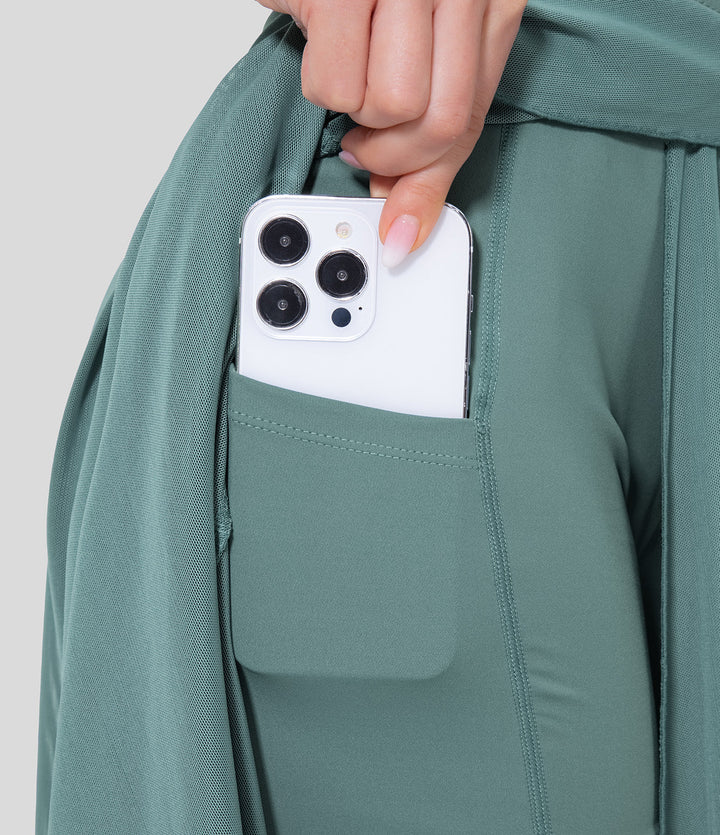 Livan | Hoog getailleerde 2-in-1 Rok