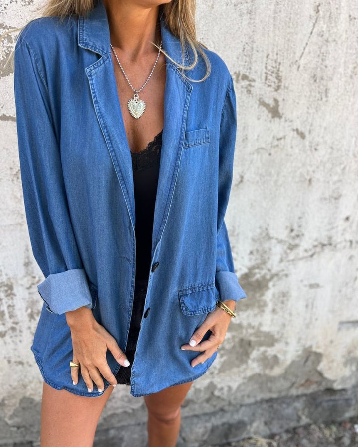 Celeste | Denim Blazer