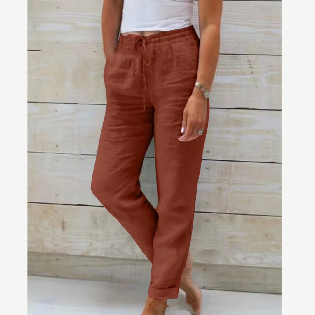Effortless Coastal Style Trousers