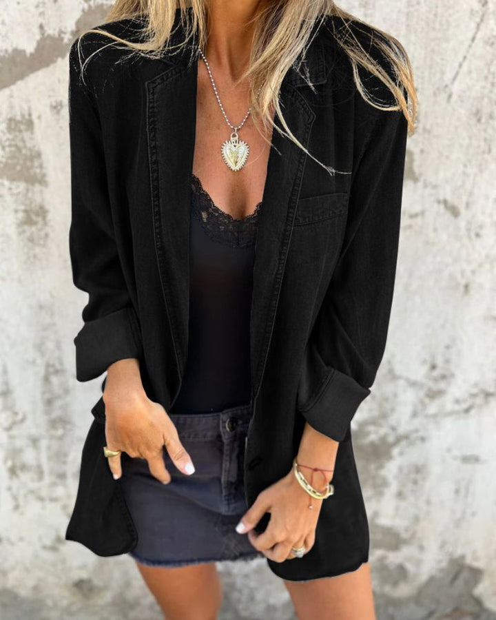 Celeste | Denim Blazer