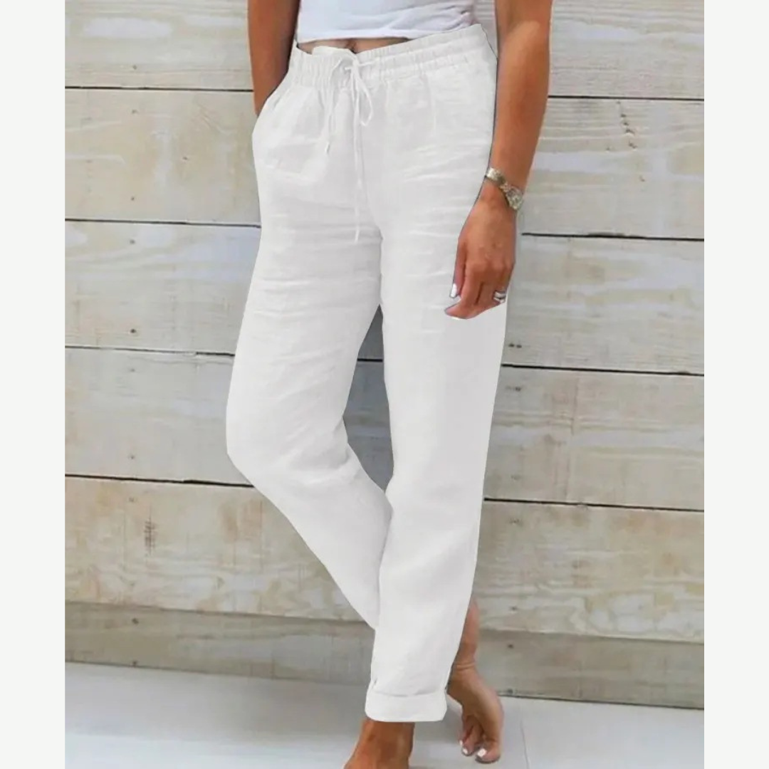 Effortless Coastal Style Trousers