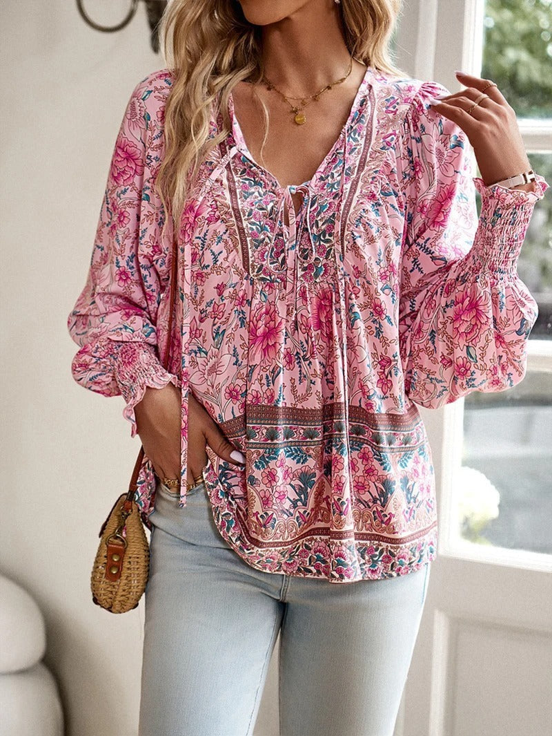 Lina | Elegante Bohemian Blouse