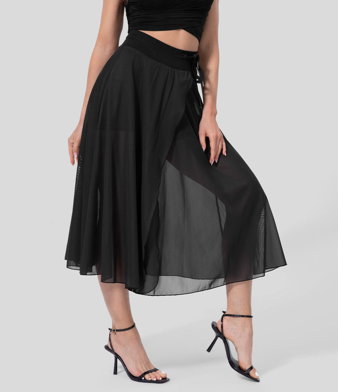 Lior | High-waisted 2-in-1 skirt