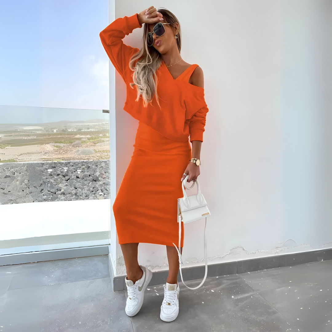 EDITH | TOP EN JURK SET