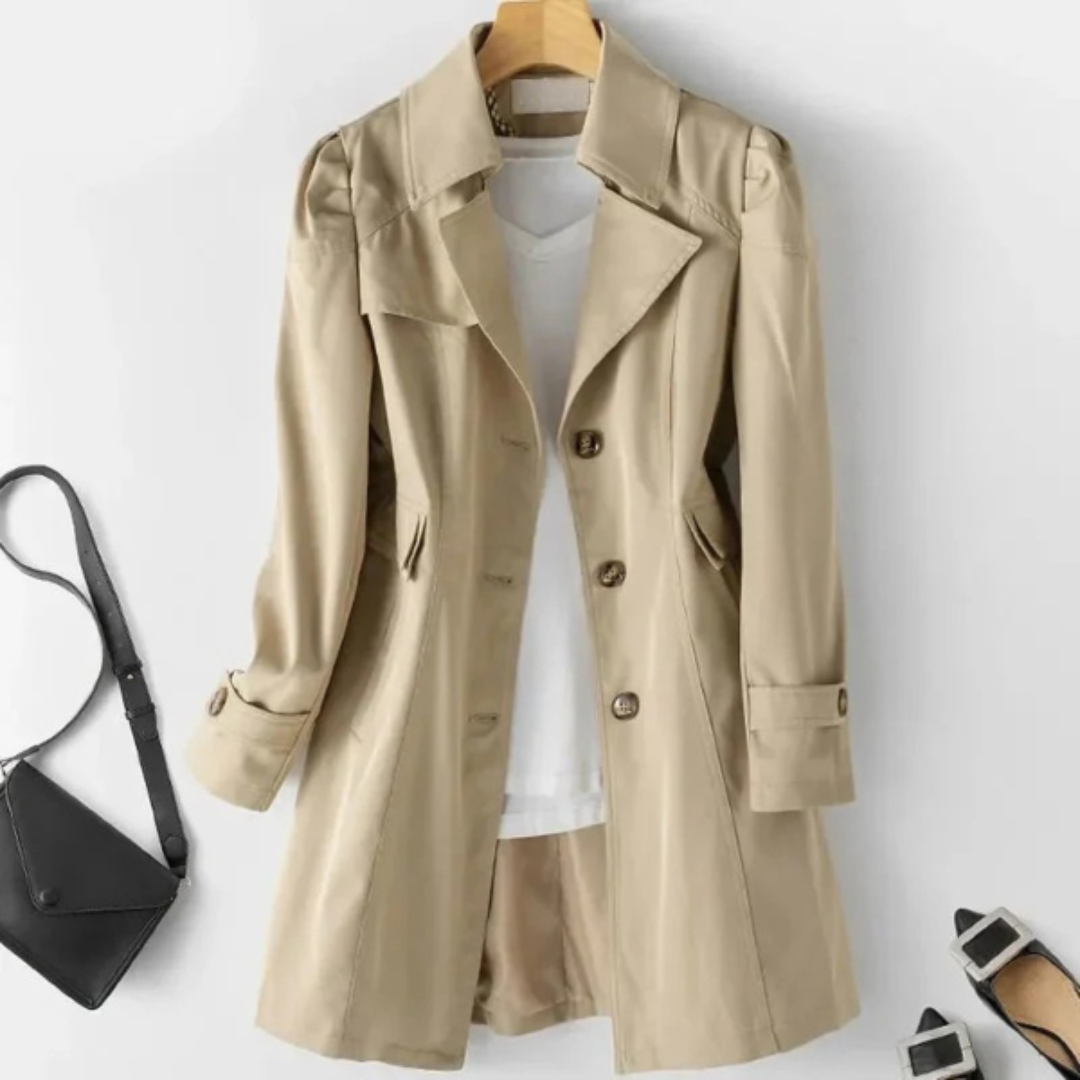 Elegante Jas | Vintage Trenchcoat