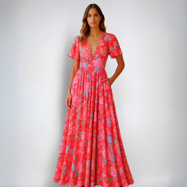 Elegante Flora | Zomerjurk