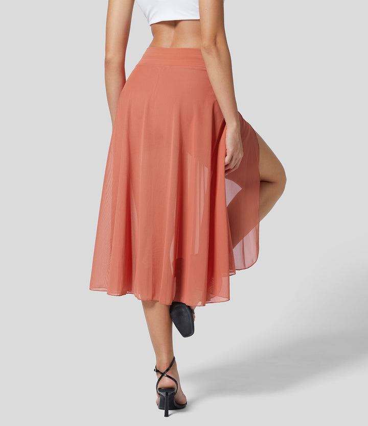 Lior | High-waisted 2-in-1 skirt