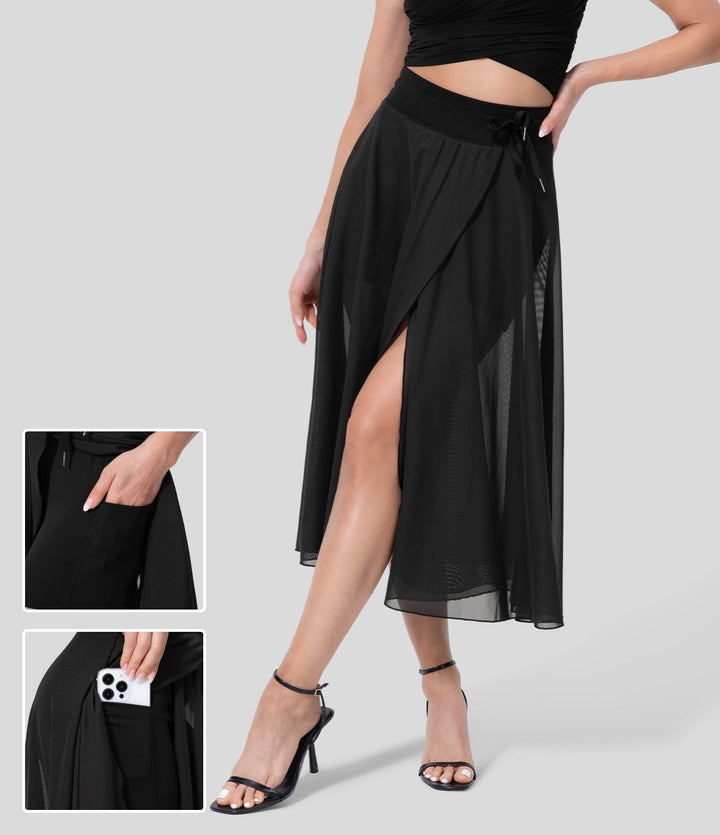 Lior | High-waisted 2-in-1 skirt