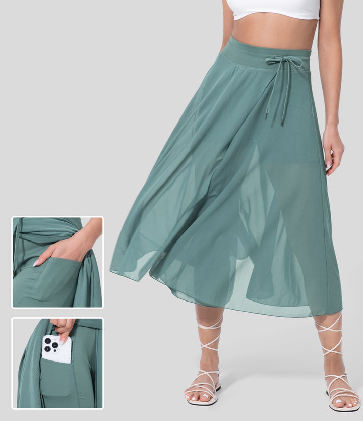 Lior | High-waisted 2-in-1 skirt
