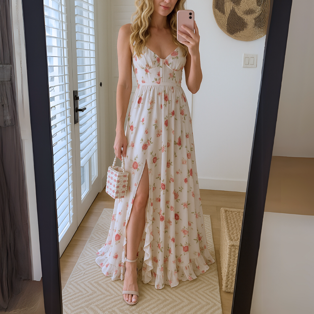 Flora | Elegante Bloemenjurk