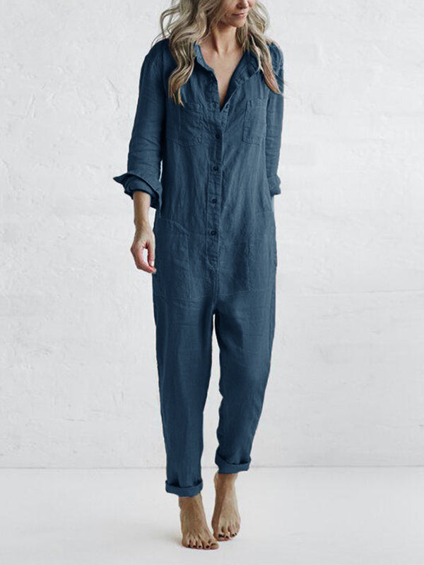 Florence™ | Jumpsuit met lange mouwen