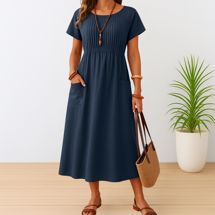 Julia | Elegante Jurk met Handige Zakken