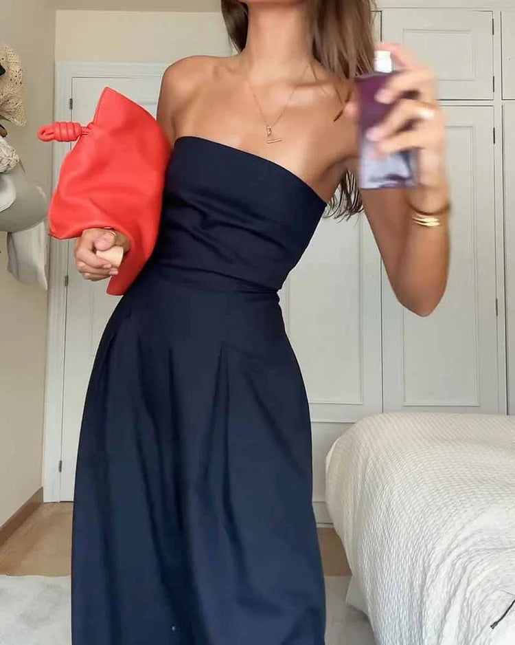 Aurélie™ | Elegante Off-Shoulder Jumpsuit