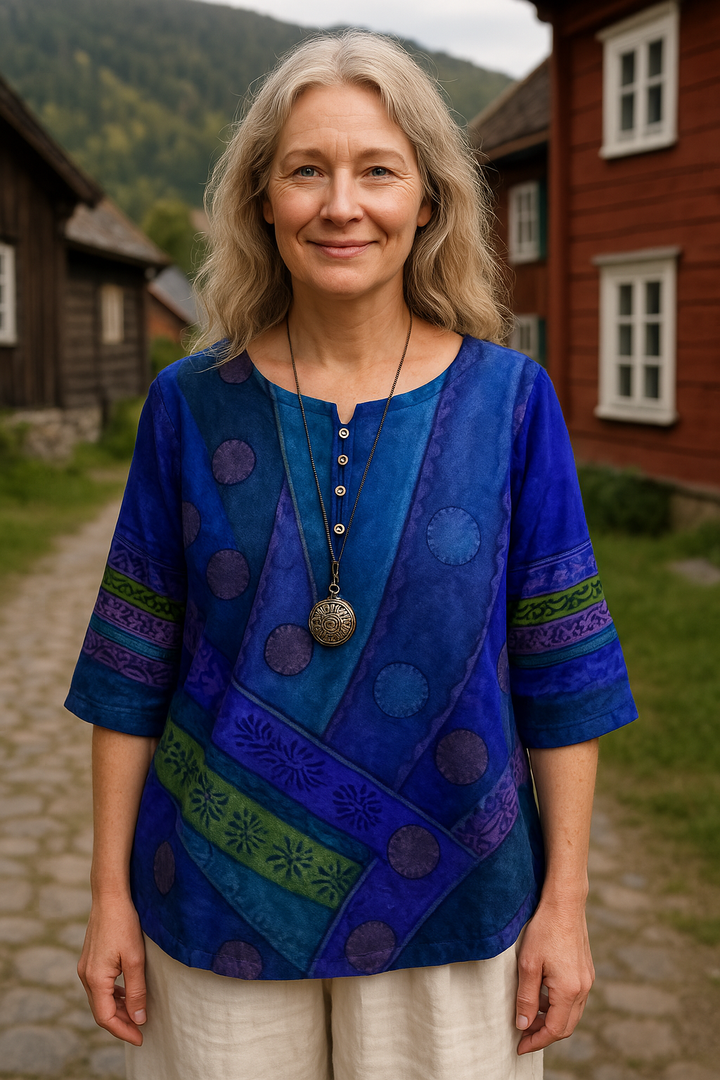 Felicity | Comfortabele en kleurrijke blouse