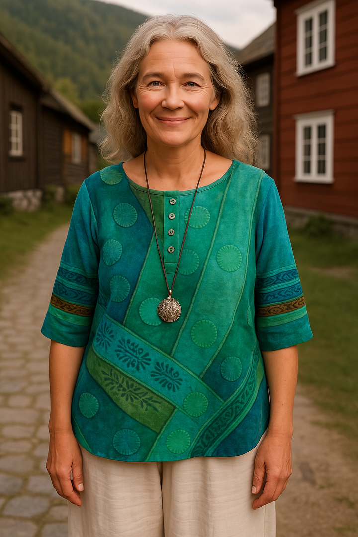 Felicity | Comfortabele en kleurrijke blouse