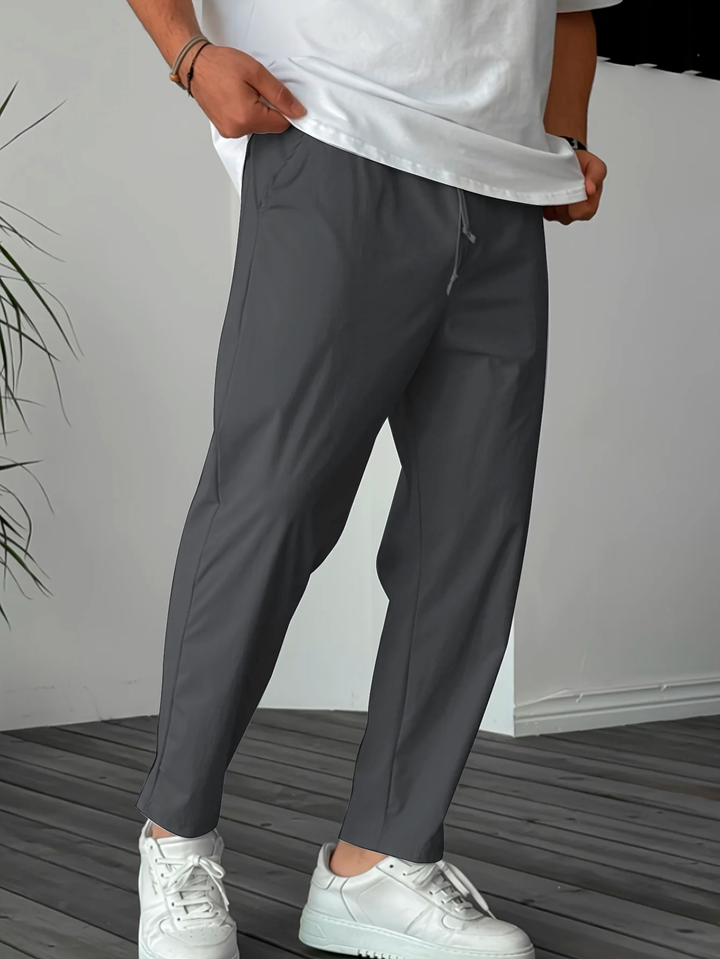 Comfortabele Tapered Pull-On Broek