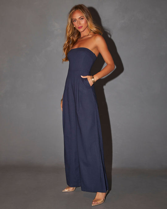 FemmeFatale | Elegante Strapless Jumpsuit