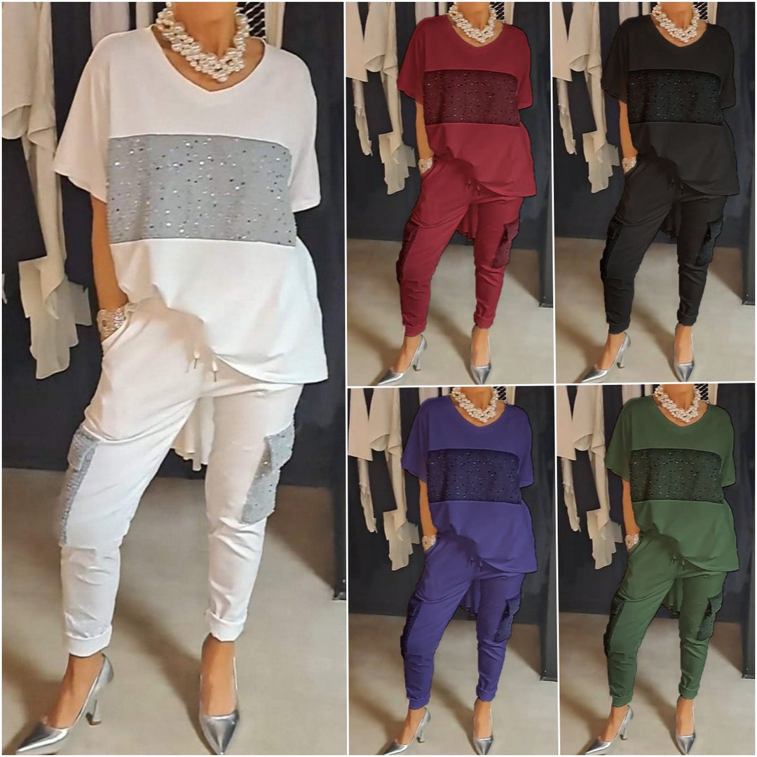 Ensemble met top en broek