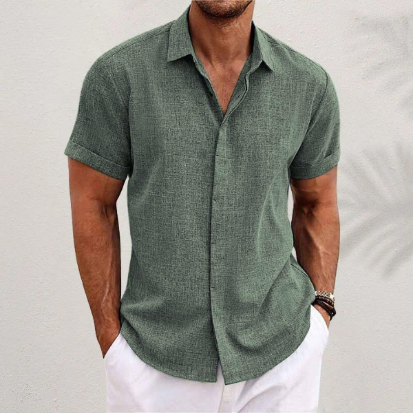 Aleandro™ | Classic Linen Shirt (1+1 FREE)