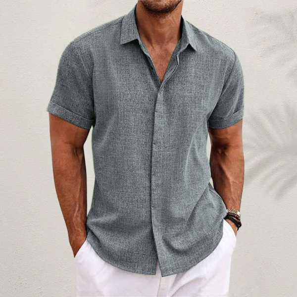Aleandro™ | Classic Linen Shirt (1+1 FREE)