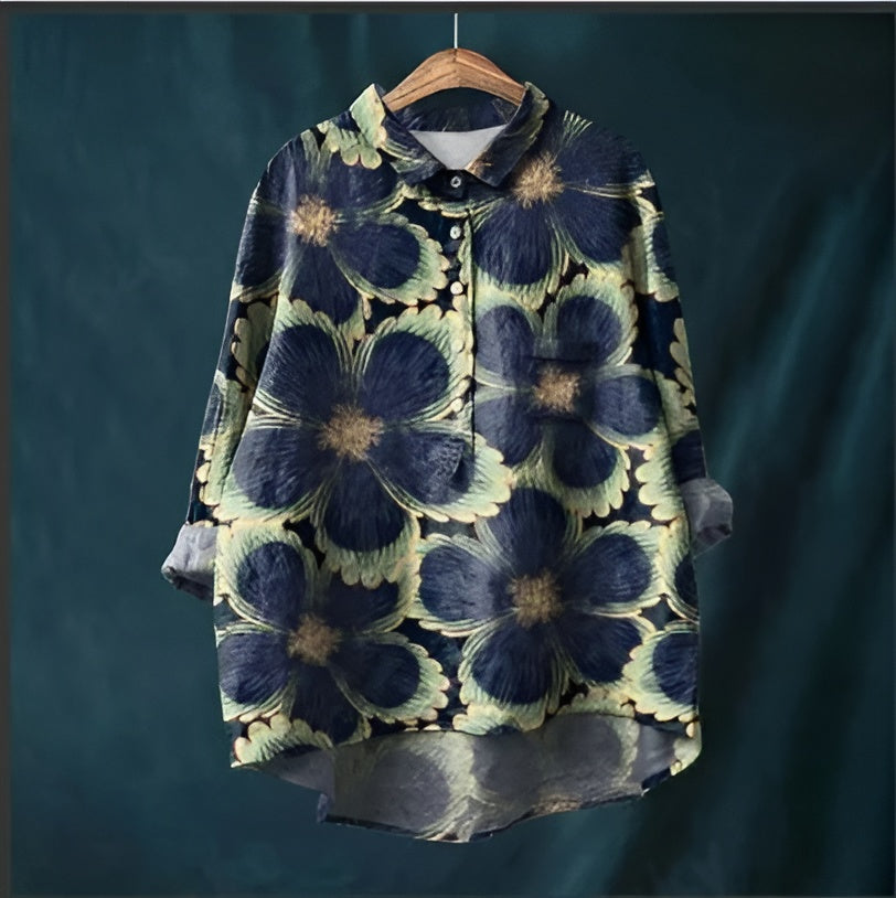 Laluna® | Klassieke Bloemenblouses