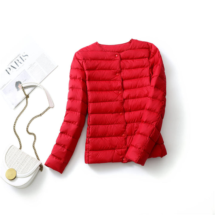 Elora™ | New ultra-light waterproof jacket with white duck down