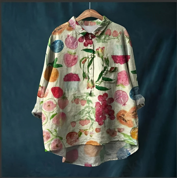 Laluna® | Klassieke Bloemenblouses