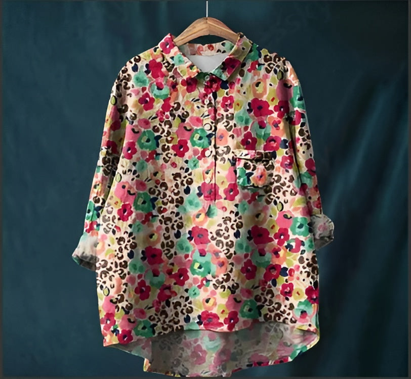 Laluna® | Klassieke Bloemenblouses