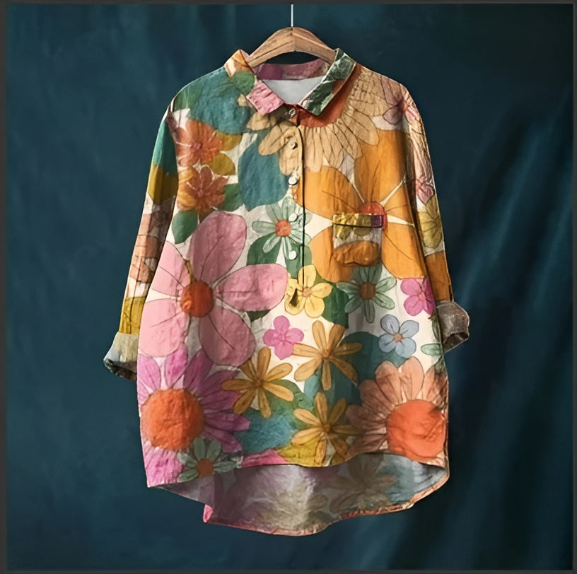 Nova™ | Stijlvolle Vintage Blouse