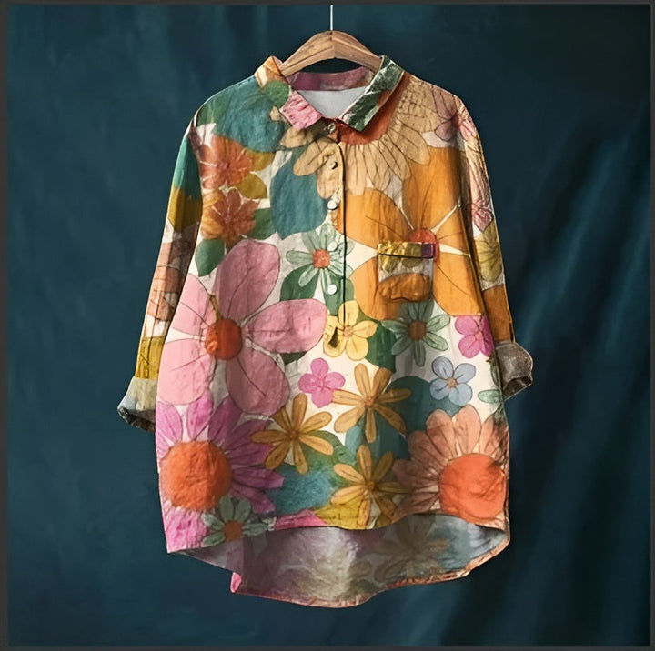 Nova™ | Stijlvolle Vintage Blouse