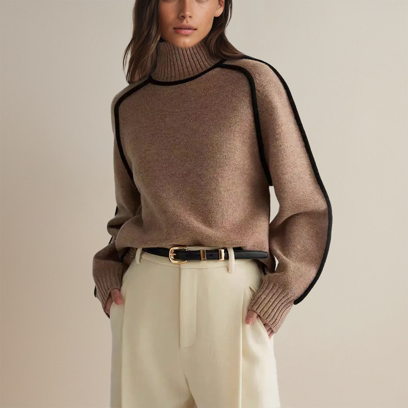 Emily™ - Cozy Turtleneck Trui