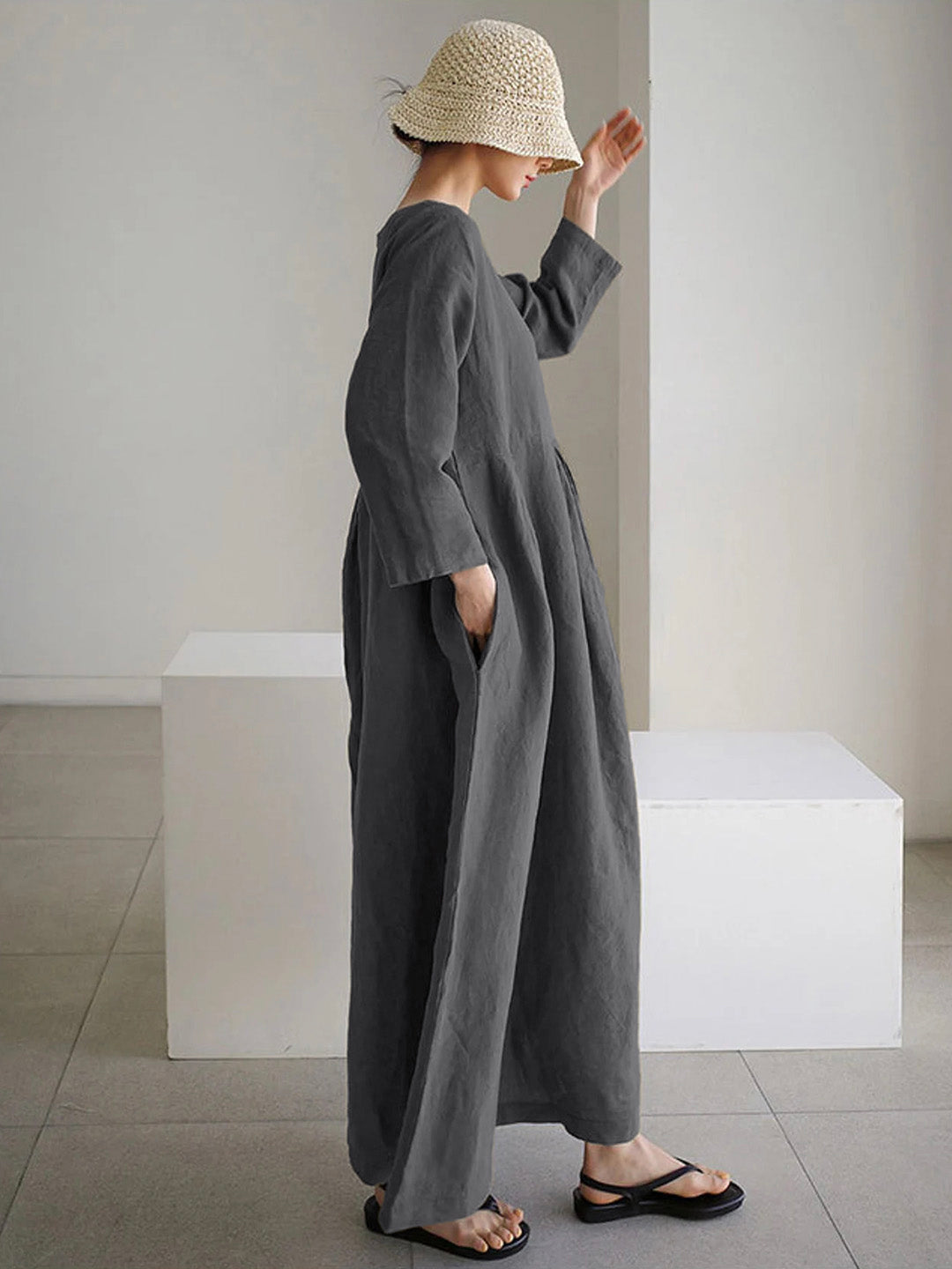 Sofia | Casual jurk met zakken