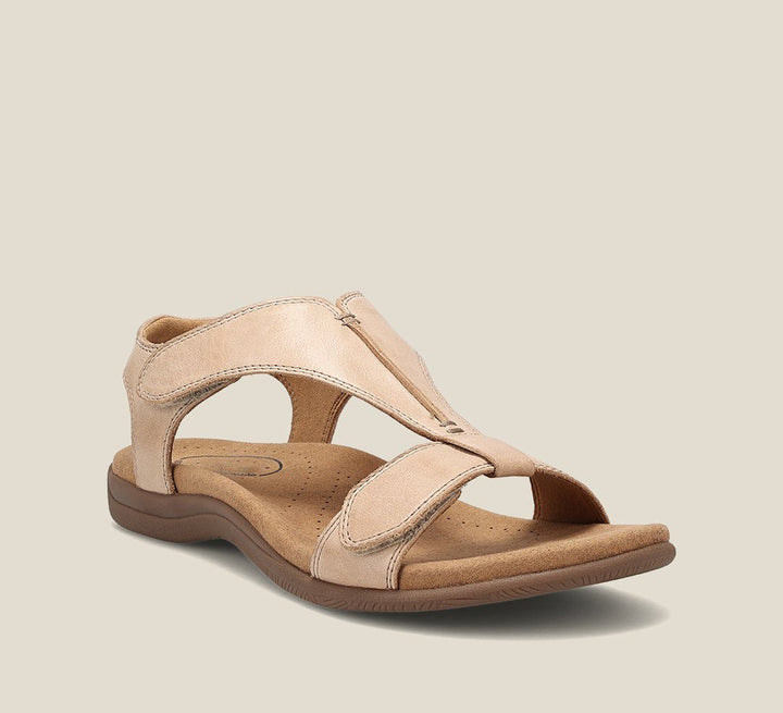 Giulia - Casual leather orthopedic sandals
