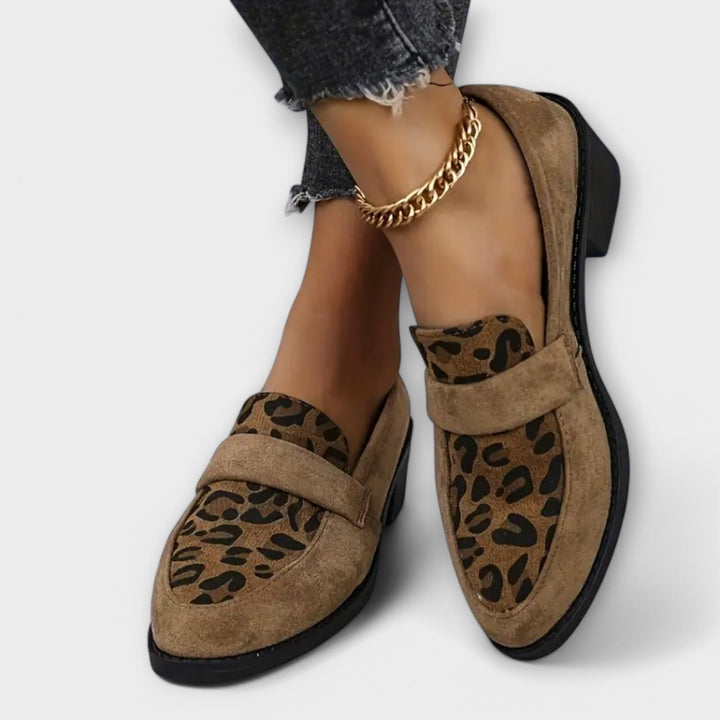 Aurora - Elegant Leopard Print Women's Shoes