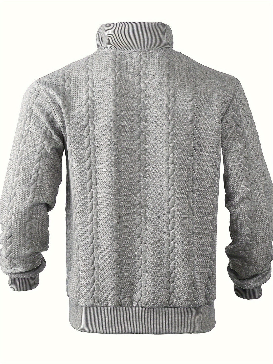 Rafael – Vintage Herrenpullover mit Reißverschluss