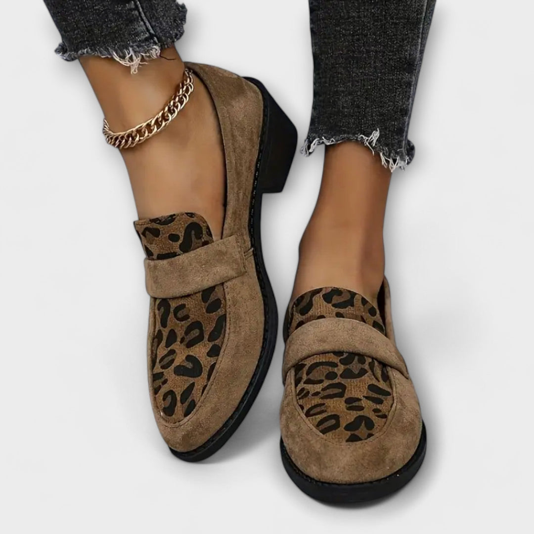 Aurora - Elegant Leopard Print Women's Shoes