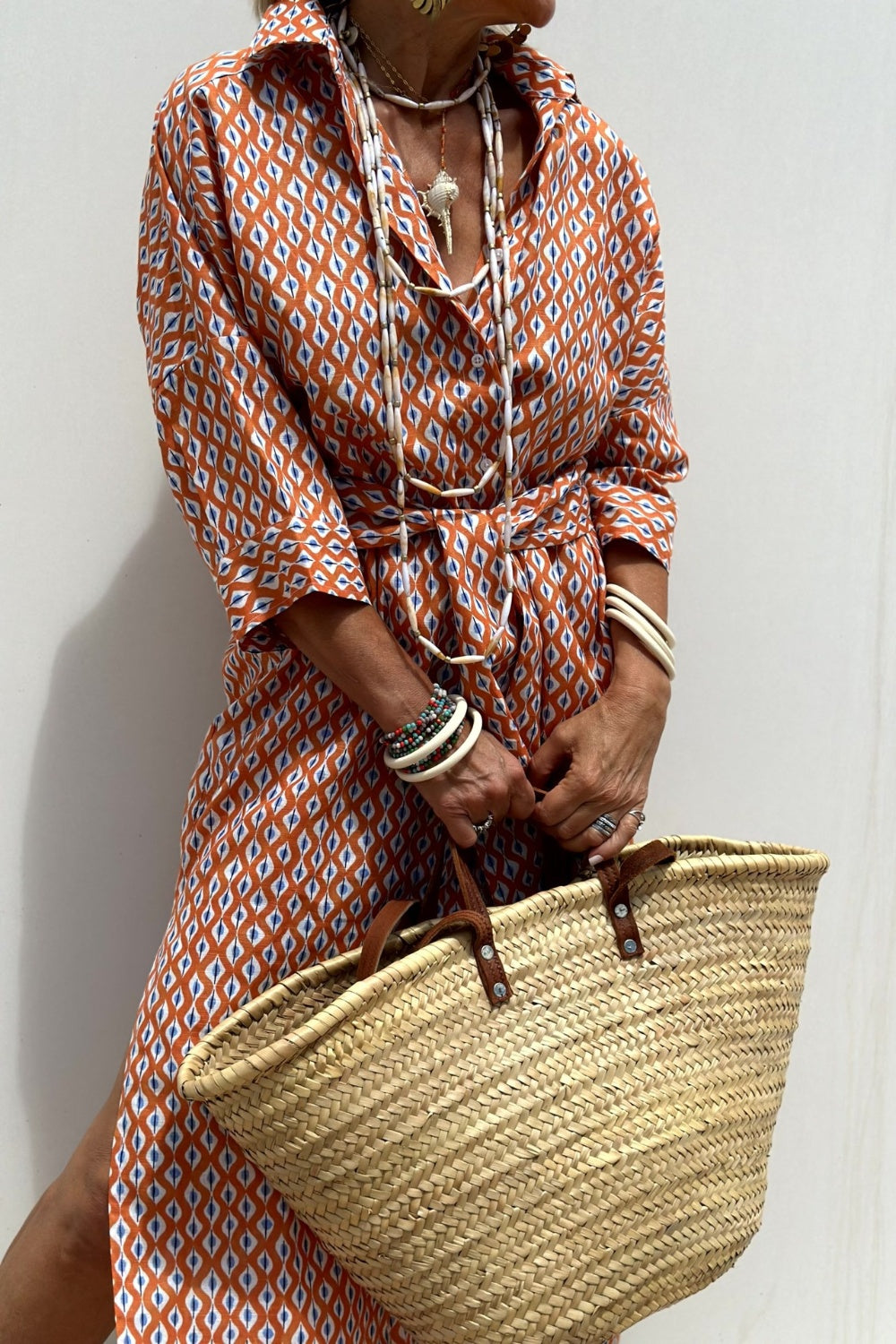 Amber | Gestreept overhemdjurk