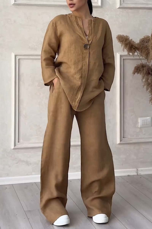 Linnen Katoen Combi | Tweedelige set