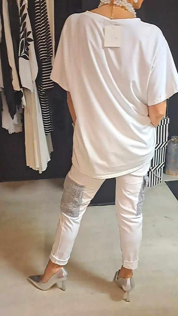 Ensemble met top en broek