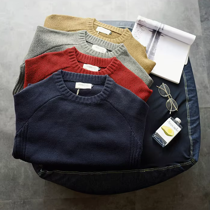 Nolan - Trui met elleboogstukken