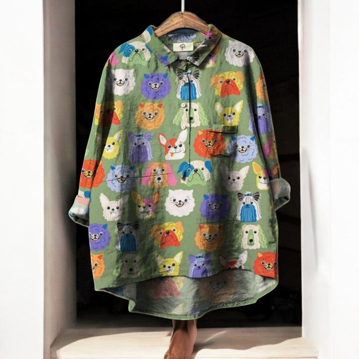 Nova™ | Stijlvolle Vintage Blouse