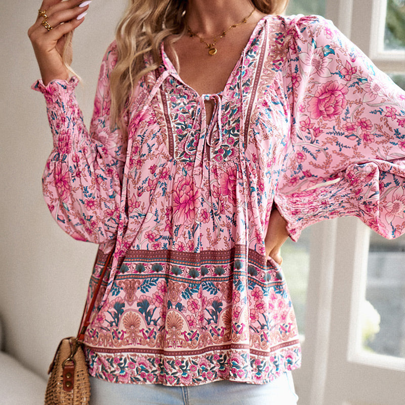 Lina | Elegante Bohemian Blouse