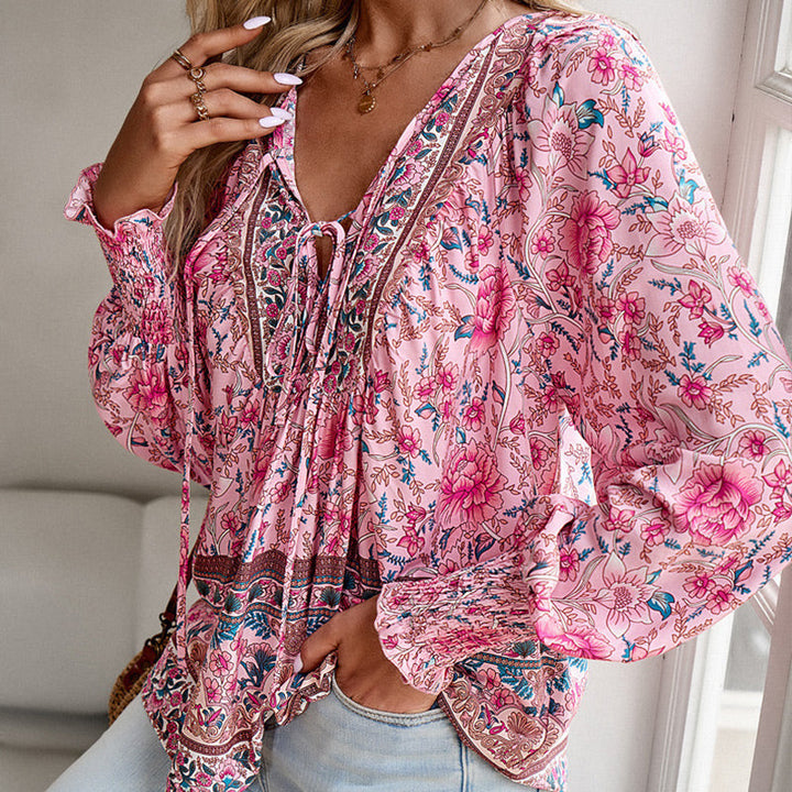Lina | Elegante Bohemian Blouse