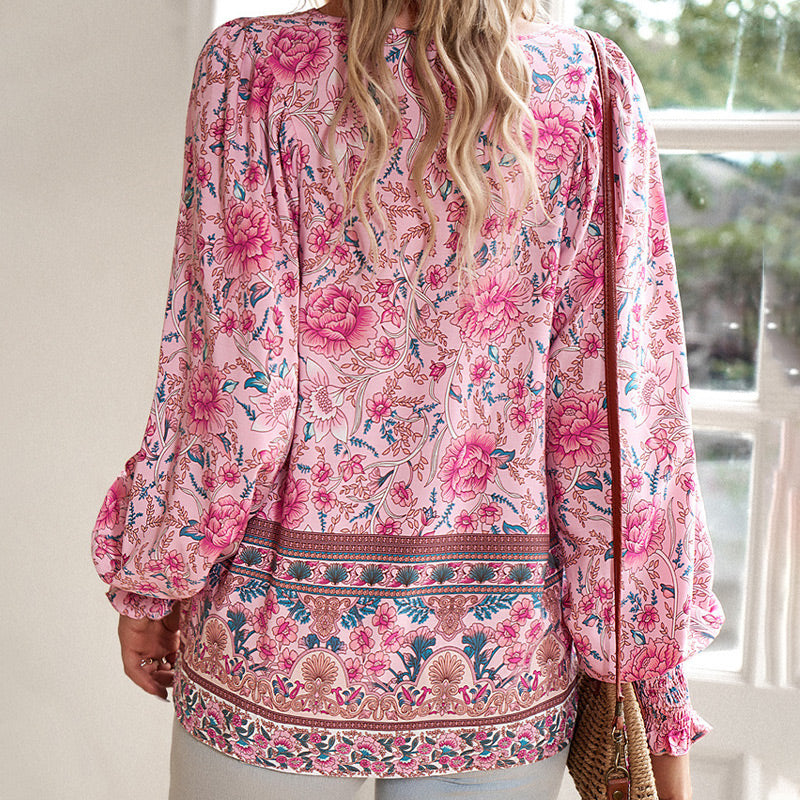 Lina | Elegante Bohemian Blouse