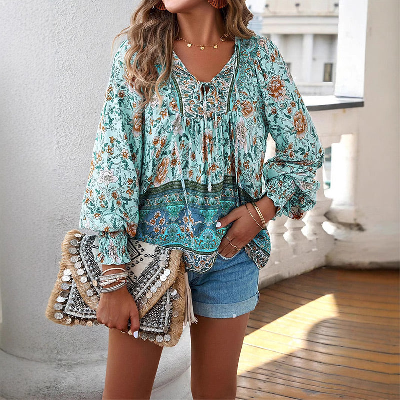 Lina | Elegante Bohemian Blouse