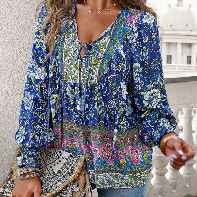 Lina | Elegante Bohemian Blouse