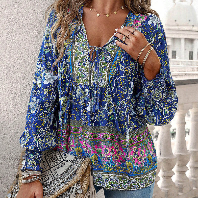 Lina | Elegante Bohemian Blouse