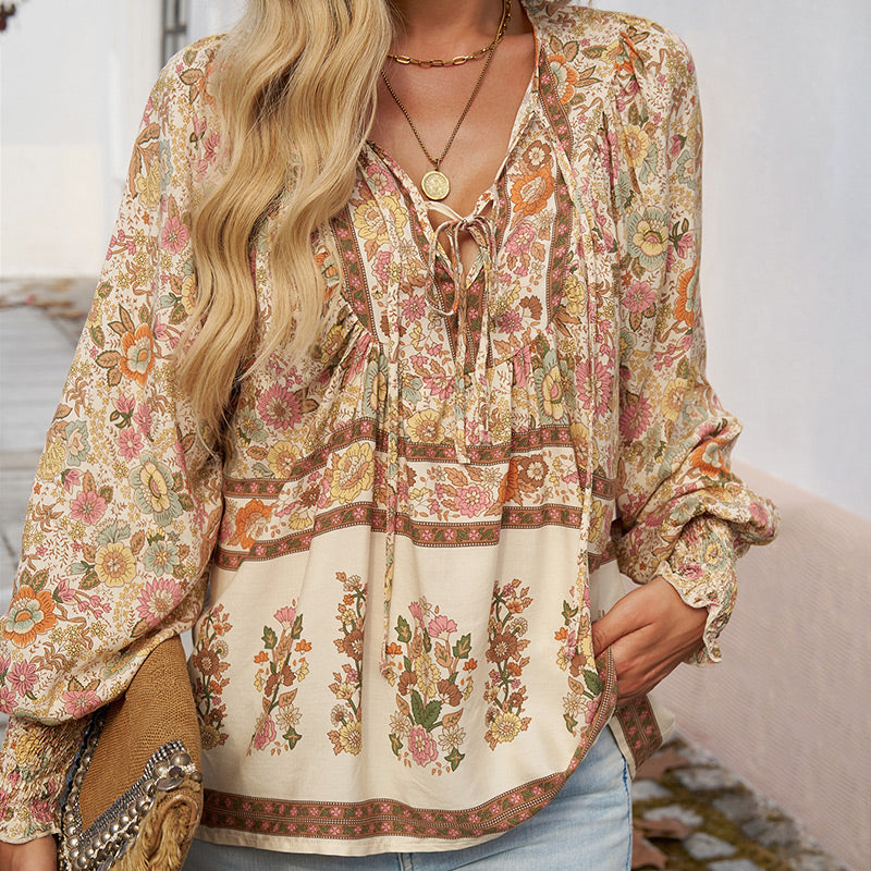 Lina | Elegante Bohemian Blouse